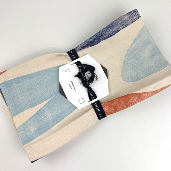 Danica Heirloom Modern Stamped Canvas Placemats Set of 4 100% Cotton NEW - Picture 3 of 9